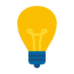 Light Bulb Vector Design Icon Style