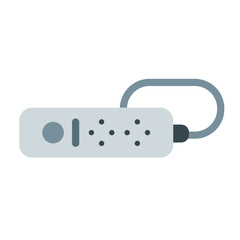Power Strip Vector Design Icon Style