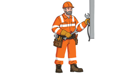 A_MAINTENANCE_WORKER_MAINTAINING_FACILITIES_MAINTENANCE_SERVICE