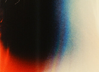 Light leaks and film grain creating abstract background texture