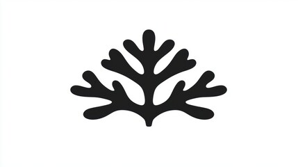 Obraz premium Leafy Plant Logo