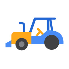 Tractor Vector Design Icon Style