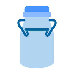 Milk Bucket Vector Design Icon Style