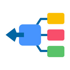 Workflow Vector Design Icon Style