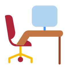 Office Vector Design Icon Style
