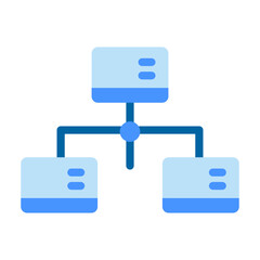 Global Network Vector Design Icon Style