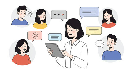 A CUSTOMER SERVICE REPRESENTATIVE ASSISTING CUSTOMERS CUSTOMER SUPPORT