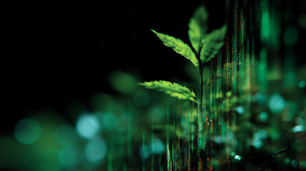 Digital analysis of esg investments for green governance and responsible for business growing