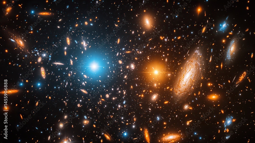 Wall mural dark matter is a hypothetical form of matter that is thought to make up most of the matter in the un