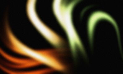 Green magenta grainy gradient shape banner background, abstract glowing color wave vibrant flow, website page header abstract noise effect design