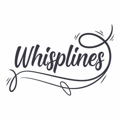 WhispLines, white background