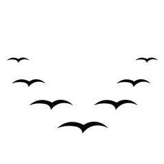 Bird Flying Silhouette PNG And Vector Images