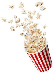 popcorn flying