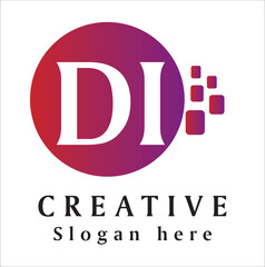 DI Creative Logo Concept New Locking