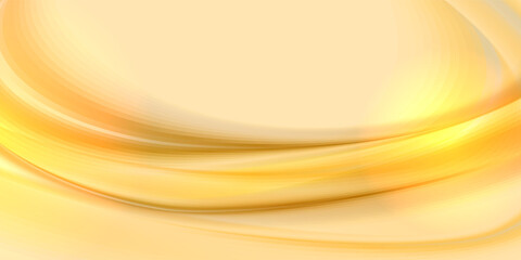 Abstract orange color waves vector summer background. Basic RGB