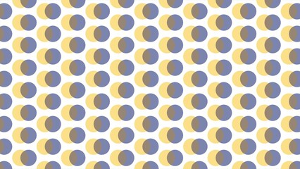 seamless polka dots pattern color mix