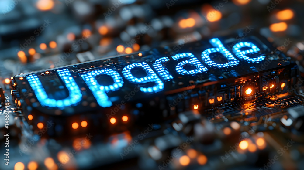 Poster upgrade circuit board technology display
