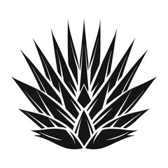 Minimalist Black and White Botanical Vector Art