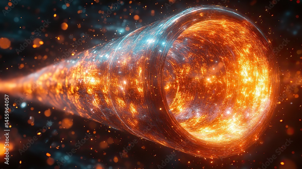 Wall mural the standard model of particle physics describes the fundamental particles and forces in the univers