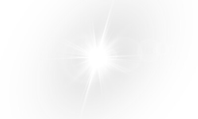 Vector transparent sunlight with sun glare. Sun flush, Overlays, light, Sun, sunrays, transitions, lens flare, light leaks and glare in PNG format. PNG sunlight flare. Golden flash and glare.
