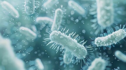 Fototapeta premium Antibiotic solutions targeting bacteria, viruses and resistant strains.