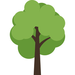 Tree Minimalist Vector Shape