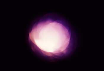 Abstract circular bokeh natural background.