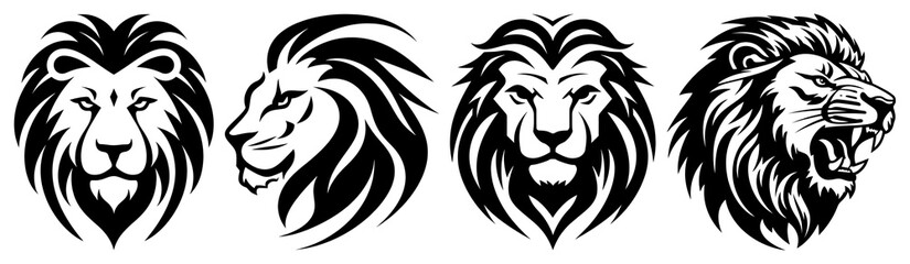 Obraz premium PNG Mammal logo creativity monochrome transparent background.
