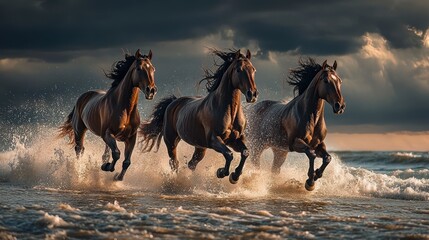 horse in the field