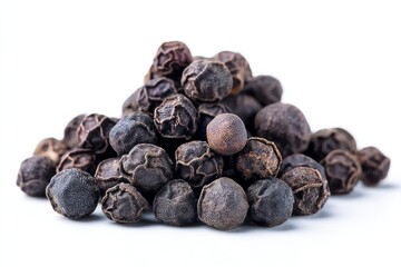 Obraz premium Aromatically intense black peppercorns, culinary alchemy's cornerstone, spice-laced Masala Chai Day, and mystical Winter Solstice rituals