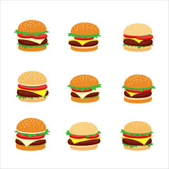 burger icon sheet