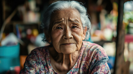 of elderly people from diverse backgrounds displaying range of emotions while engaging in activities that evoke.