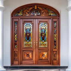 Obraz premium old wooden door