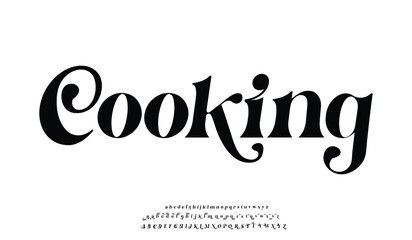 Elegant Uppercase Letters and Small . Classic Letter Minimal Fashion Design. Modern serif font typography regular decorative vintage concept. vector illustration.Headline font