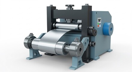 Metal Sheet Rolling Machine Processing Material