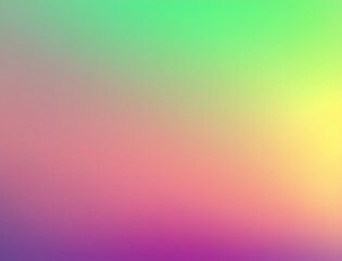 Obraz premium colorful gradient background / green and pink and yellow