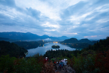 Lake Bled is a lake in the Julian Alps in the Upper Carniolan region of northwestern Slovenia,...