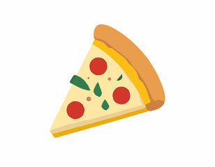 Vector Pizza Illustration - Cartoon Illustrations