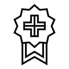 Obraz premium Medical Badge