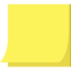 Blank Sticky Note