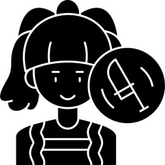 Chop Man Icon Vector Element