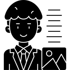 User Photo Icon Vector Element