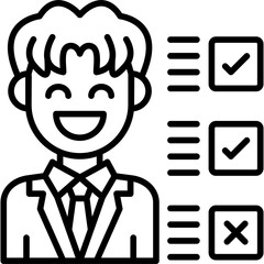Checklist Icon Vector Element