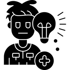 Positive Icon Vector Element