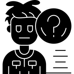 Thinking Icon Vector Element