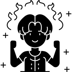 Relax Icon Vector Element