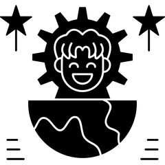 Outsourcing Icon Vector Element