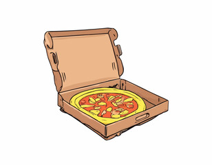 Pizza Vector Illustrations