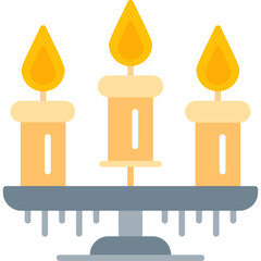 Candle Icon Vector Element