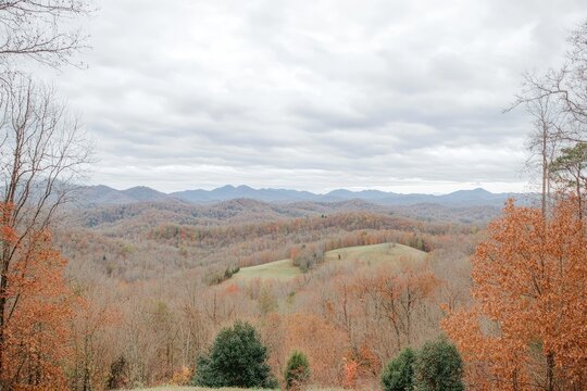 Autumnal Mountain View